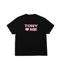 Image 1 of TONY LOVE ME Black Tee