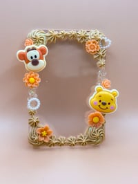 Image 2 of Pooh and Tigger Magnetic Decoden Photocard Frame