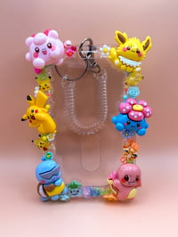 Image 1 of Pokémon Friends Decoden Photocard Holder Keychain 