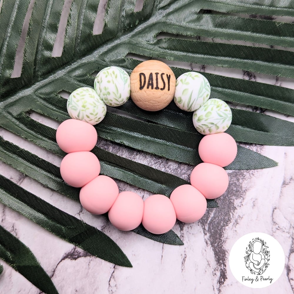 TEETHING RING: Engraved Round