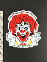 Image 2 of RONALD GIANT STICKER