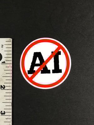 Image of REJECT AI STICKERS