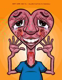 “Don't Worry About Me" print