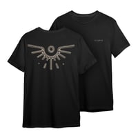 T-shirt icaro nera