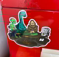 Never Found Club Sticker