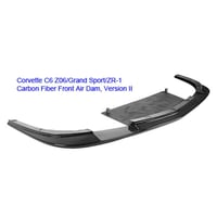 Image 4 of Chevrolet Corvette C6 Z06 Front Air Dam Version 2 2006-2013