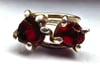 Twin Anemone Ring
