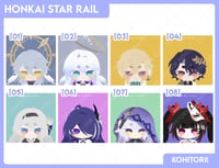 Image 1 of Honkai Star Rail Square Art Prints