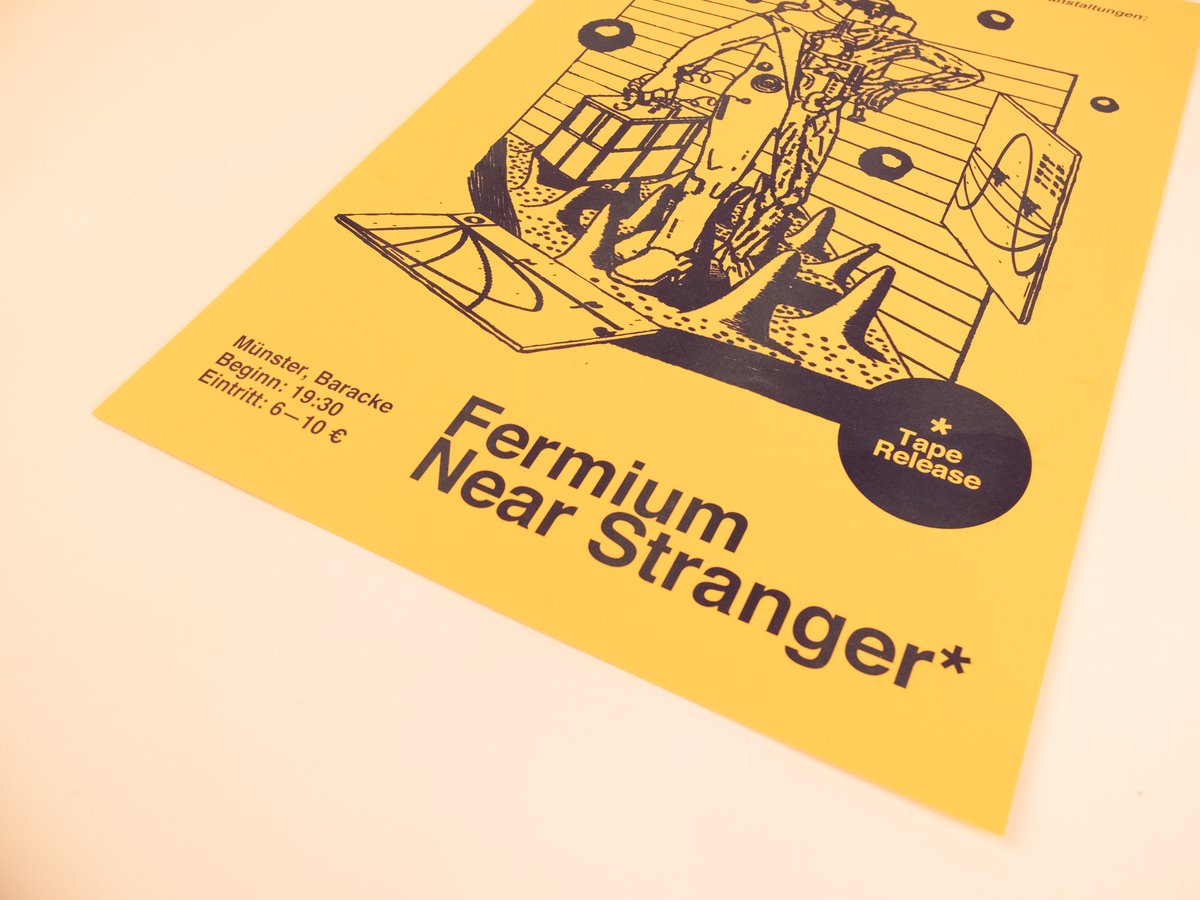 Fermium / Near Stranger Riso Print