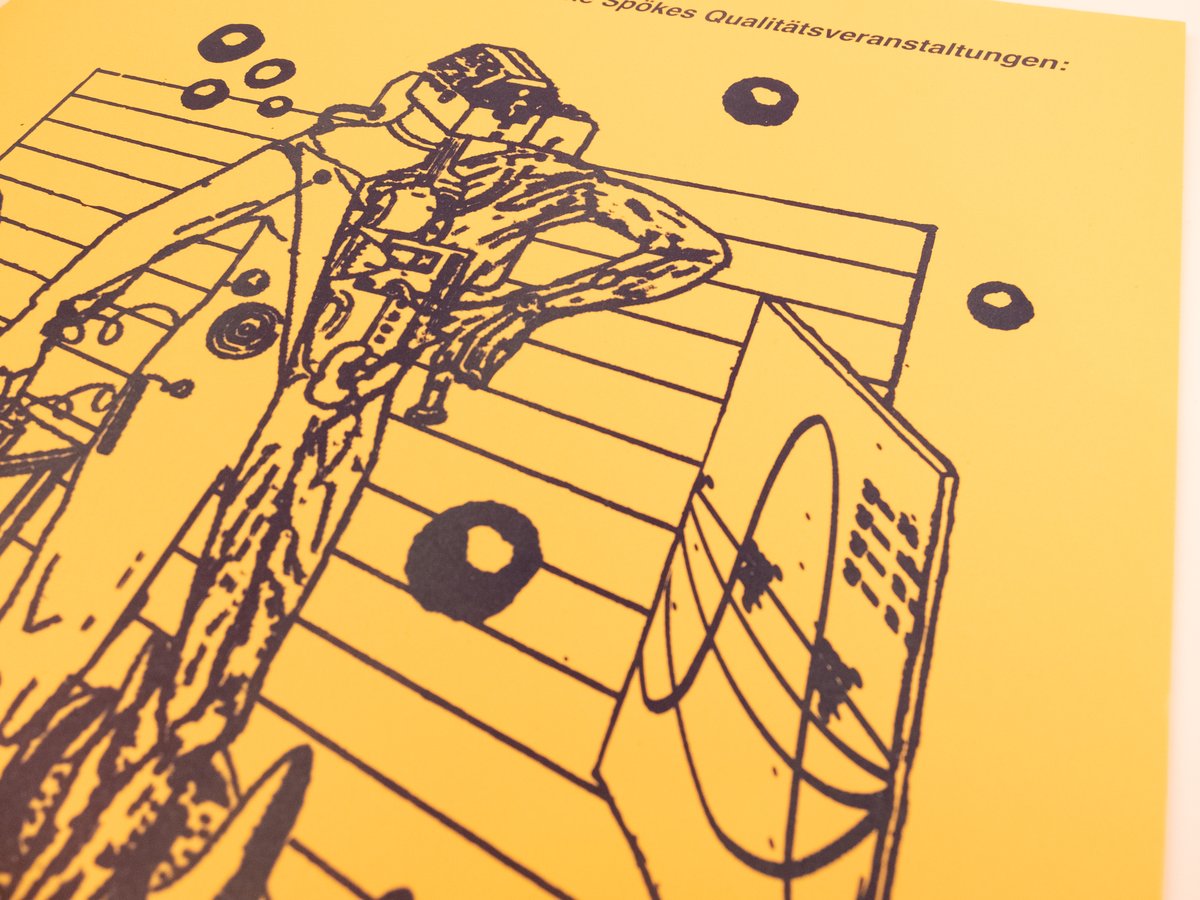 Fermium / Near Stranger Riso Print