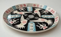 Image 2 of Handbuilt earthenware cockatoo plate