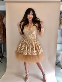 Image 6 of Gold Birthday Prom Dress 50% OFF ONLY ONE IN STOCK