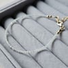 Dainty gold filled moonstone bracelet