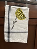 Hand Stamped Towels with Boarder