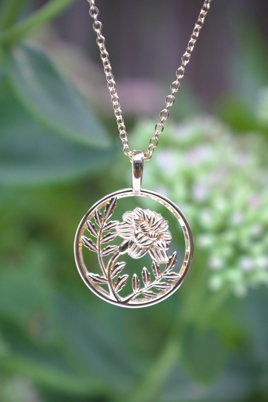 Image of Birthflower necklace