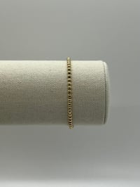 Image 1 of Gold Luna Bracelet - 3mm