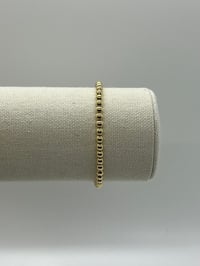 Image 1 of Gold Luna Bracelet - 4mm