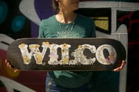 Image 1 of **SPECIAL ITEM** Wilco custom skate deck - signed by the artist 1/1 edition