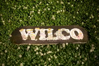 Image 2 of **SPECIAL ITEM** Wilco custom skate deck - signed by the artist 1/1 edition