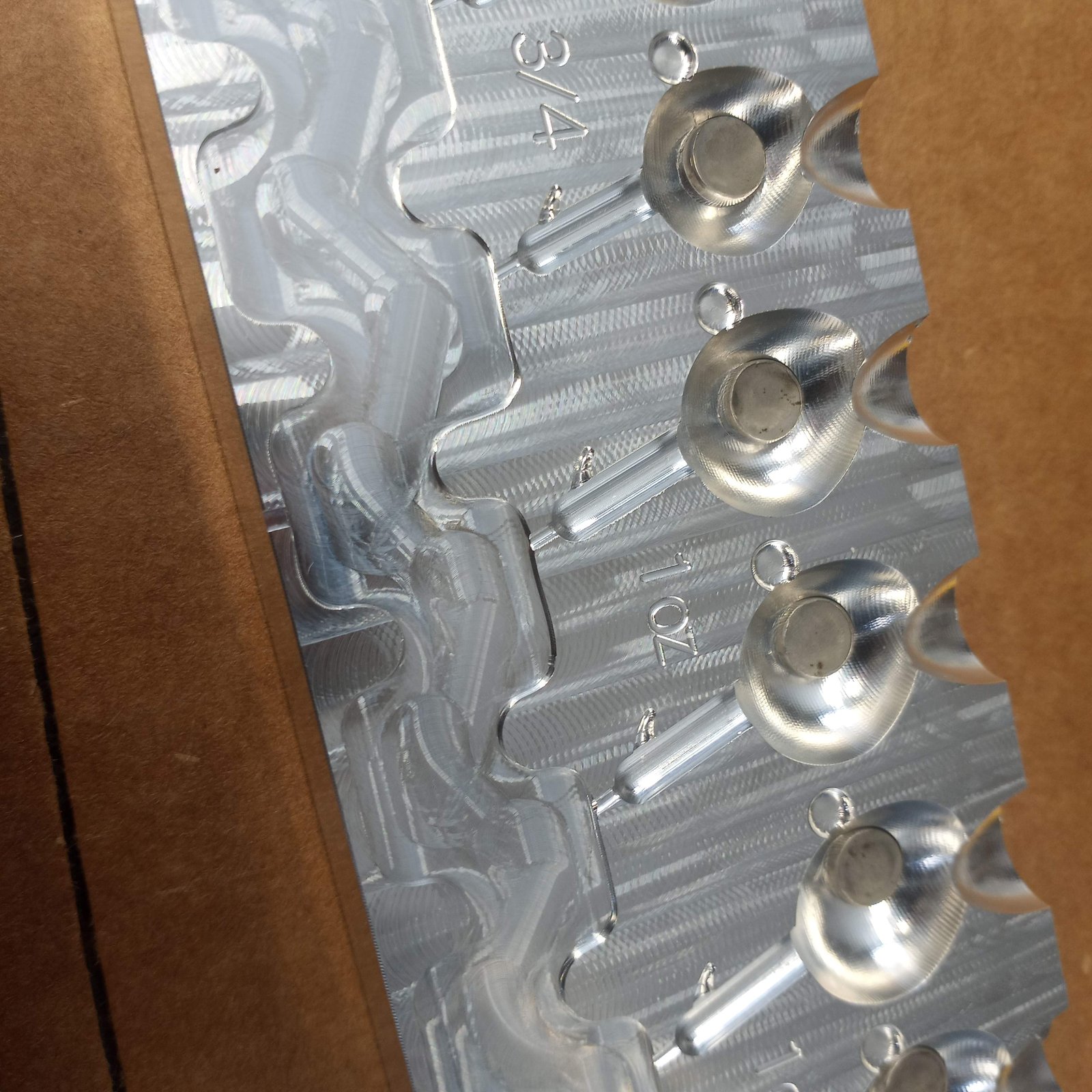 Rock Hound 8 cavity jig Mold ( 4 cavity x 3/4 oz ) ( 4