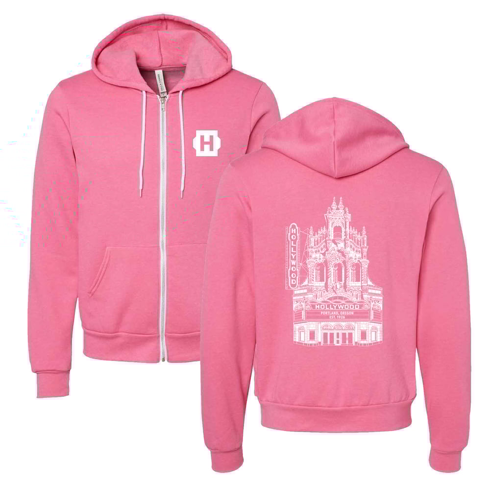 Image of Hollywood Theatre Hoodie - Pink