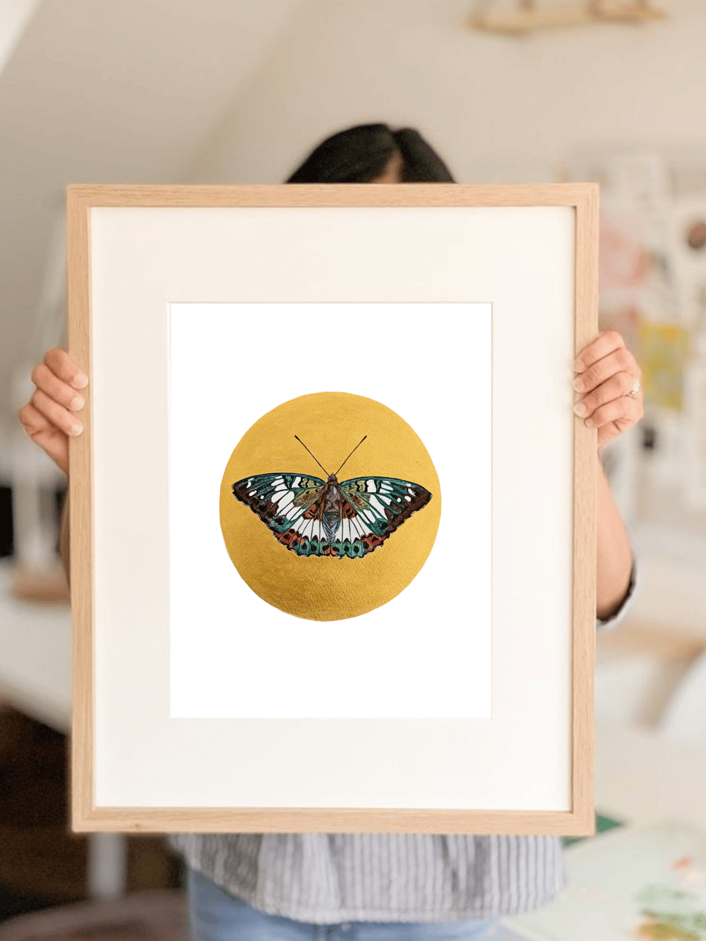 Image of Gaudy Baron Butterfly LIMITED EDITION PRINT