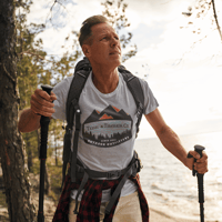 Image 1 of Tide & Timber Co. Outdoor Outfitters Unisex Staple T-Shirt | Bella + Canvas 3001 