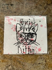 Image 3 of Serial Kitten print