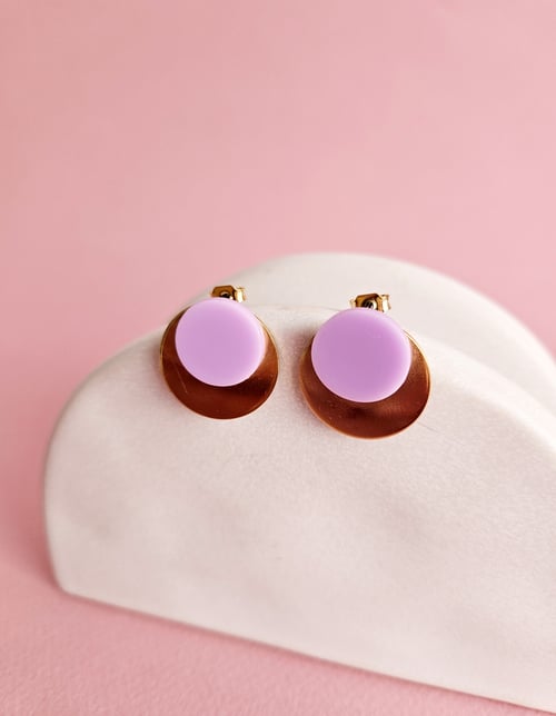 Image of Pendientes COCO - Lila