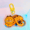 Image of Garfield Telephone Clear Double-Sided Acrylic Charm