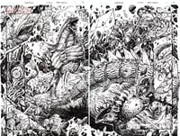 Space Godzilla: 1.8 & 1.9 Centerfold