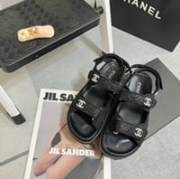 Image 4 of C Three Stap Slide Sandals 