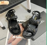 Image 7 of C Three Stap Slide Sandals 