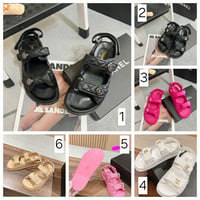 Image 1 of C Three Stap Slide Sandals 