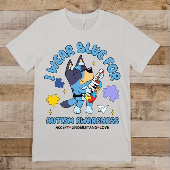 Image of Autism Awareness shirt (Bluey)