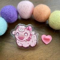 Image 3 of Flavored Cow Acrylic Pin