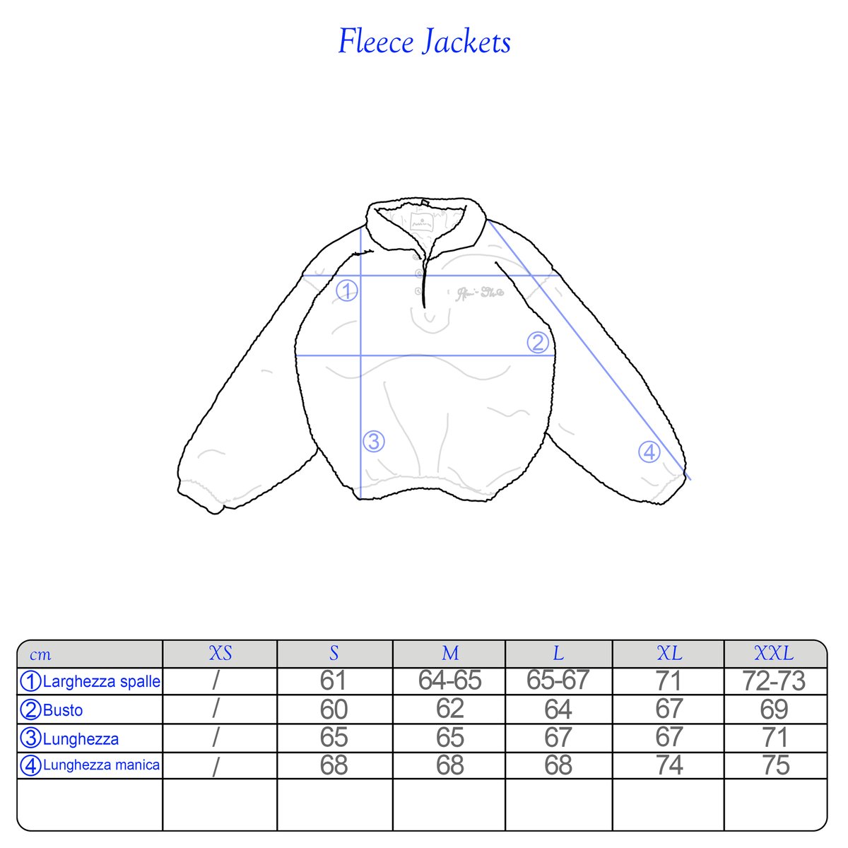 Image of Fleece Jacket - snow white RESTOCK