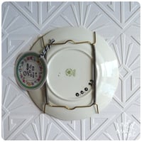 Image 2 of Chill Pill - Hand Painted Vintage Plate