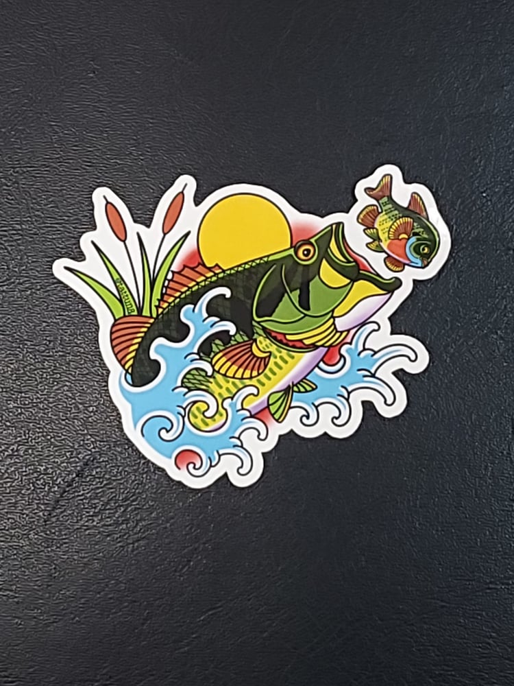 Image of Bass/Bluegill sticker