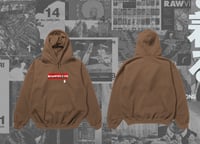 Beweiser Budweiser inspired box logo Hoodie Coffee color way