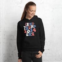 Image 4 of In My Trump 2024 Era Retro Unisex Hoodie from PatriotsCo