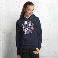 Image 3 of In My Trump 2024 Era Retro Unisex Hoodie from PatriotsCo