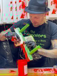 Image 5 of Chase The Dragon Geisha Punk Screen Print