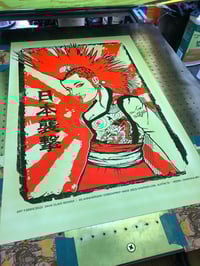 Image 4 of Chase The Dragon Geisha Punk Screen Print