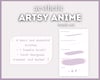 Artsy Anime Brush Set