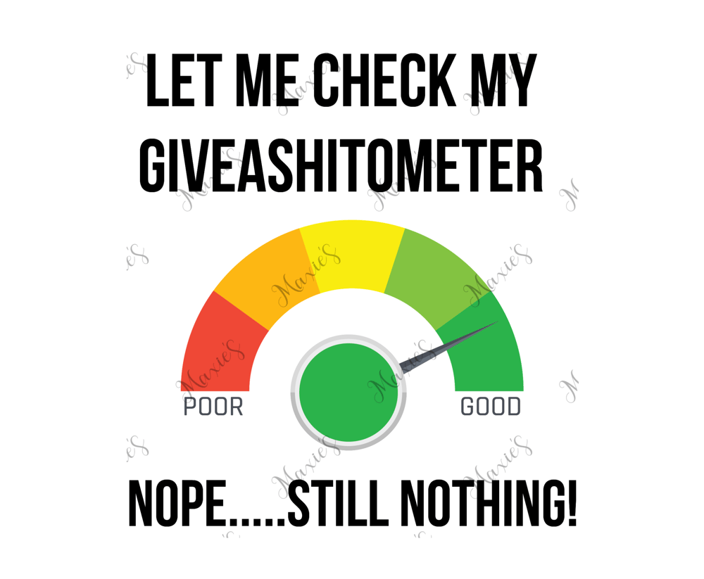 Image of Let Me Check My Meter Quote Sublimation Decal