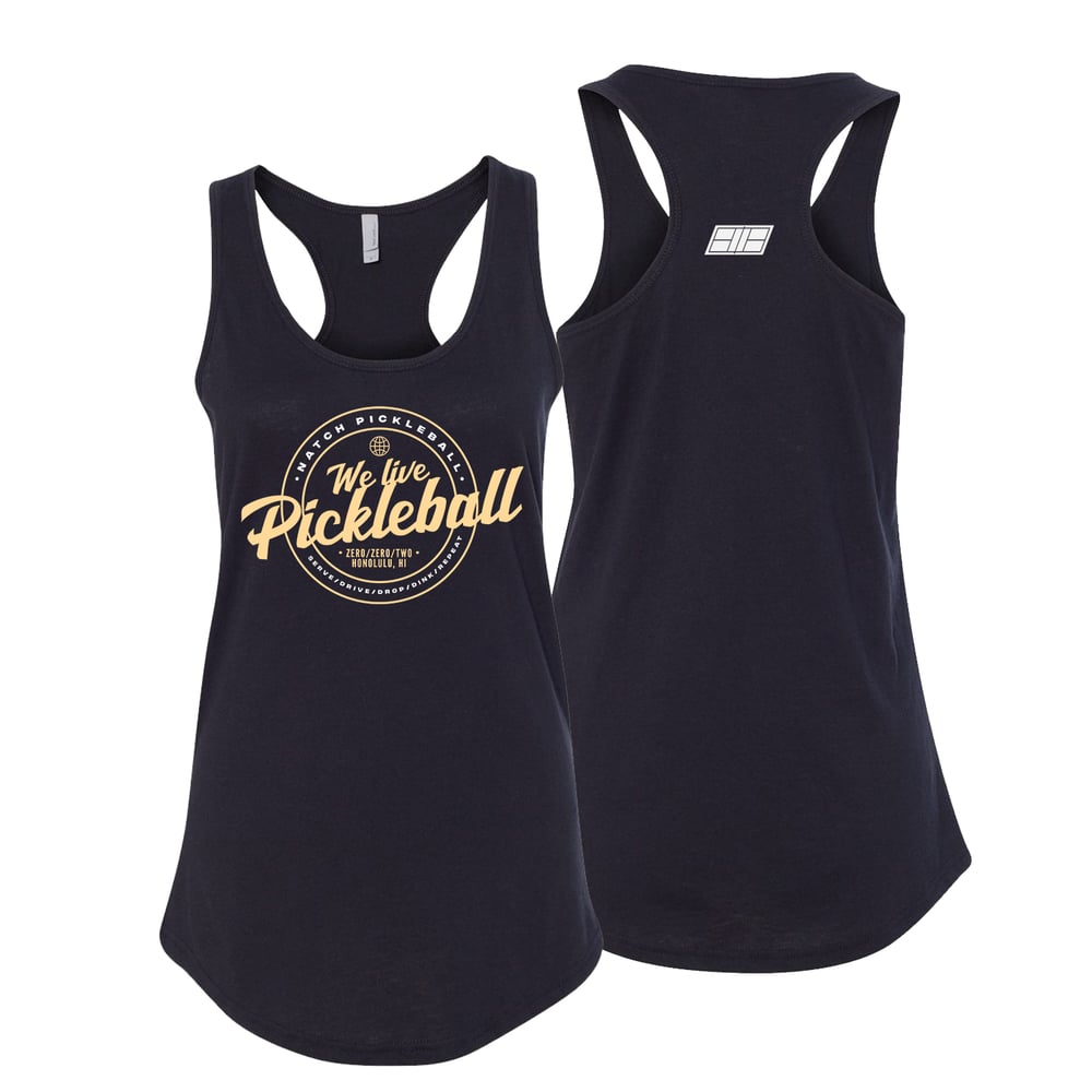 We Live Pickleball Racerback Tank (Women's)