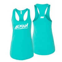 Image 5 of The Aloha Crest Racerback Tank (Women's)