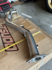 Image 1 of Tsudo 1997-05 Subaru Impreza 2.5RS EJ Catless Resonated Downpipe $200