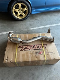 Image 3 of Tsudo 1997-05 Subaru Impreza 2.5RS EJ Catless Resonated Downpipe $200